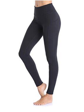 High Waisted Workout Leggings with Pockets Tummy Control Yoga Pants